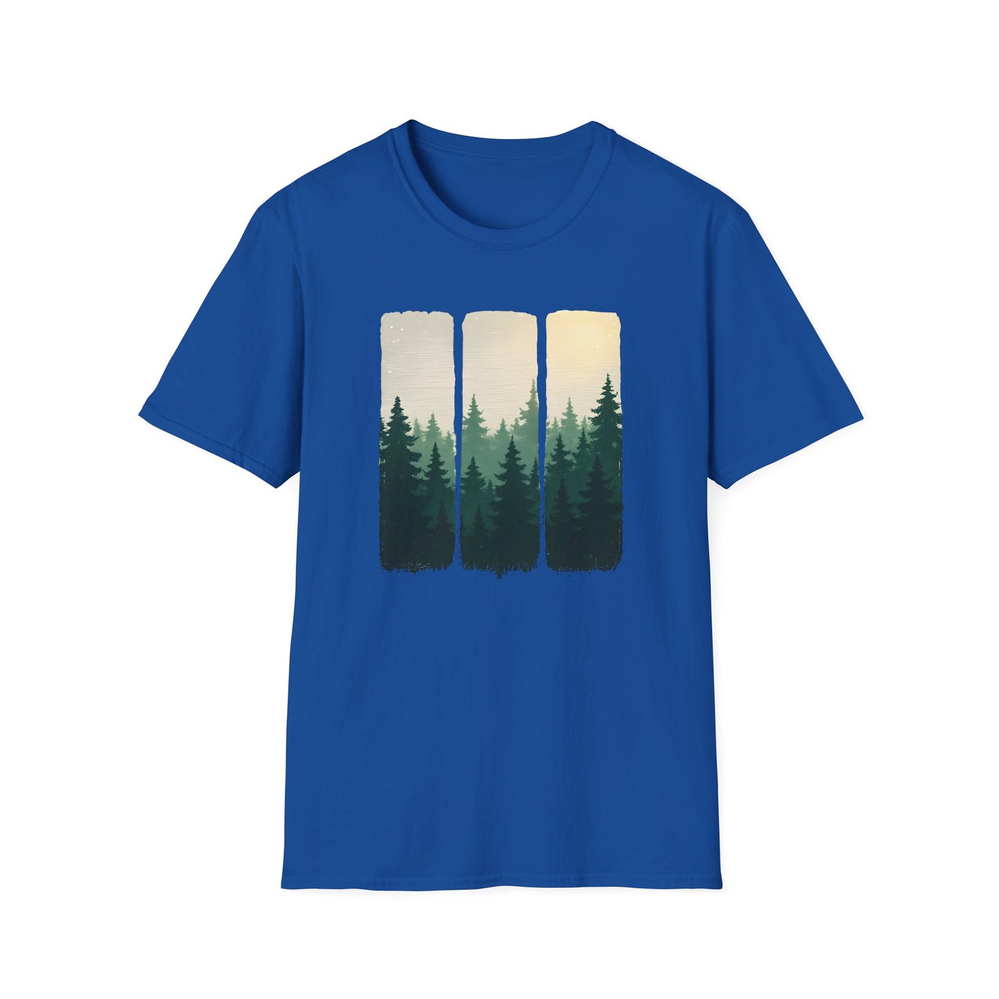 Sunlit Forest Brushstrokes