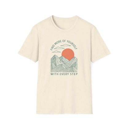 Find Yourself With Every Step T-shirt