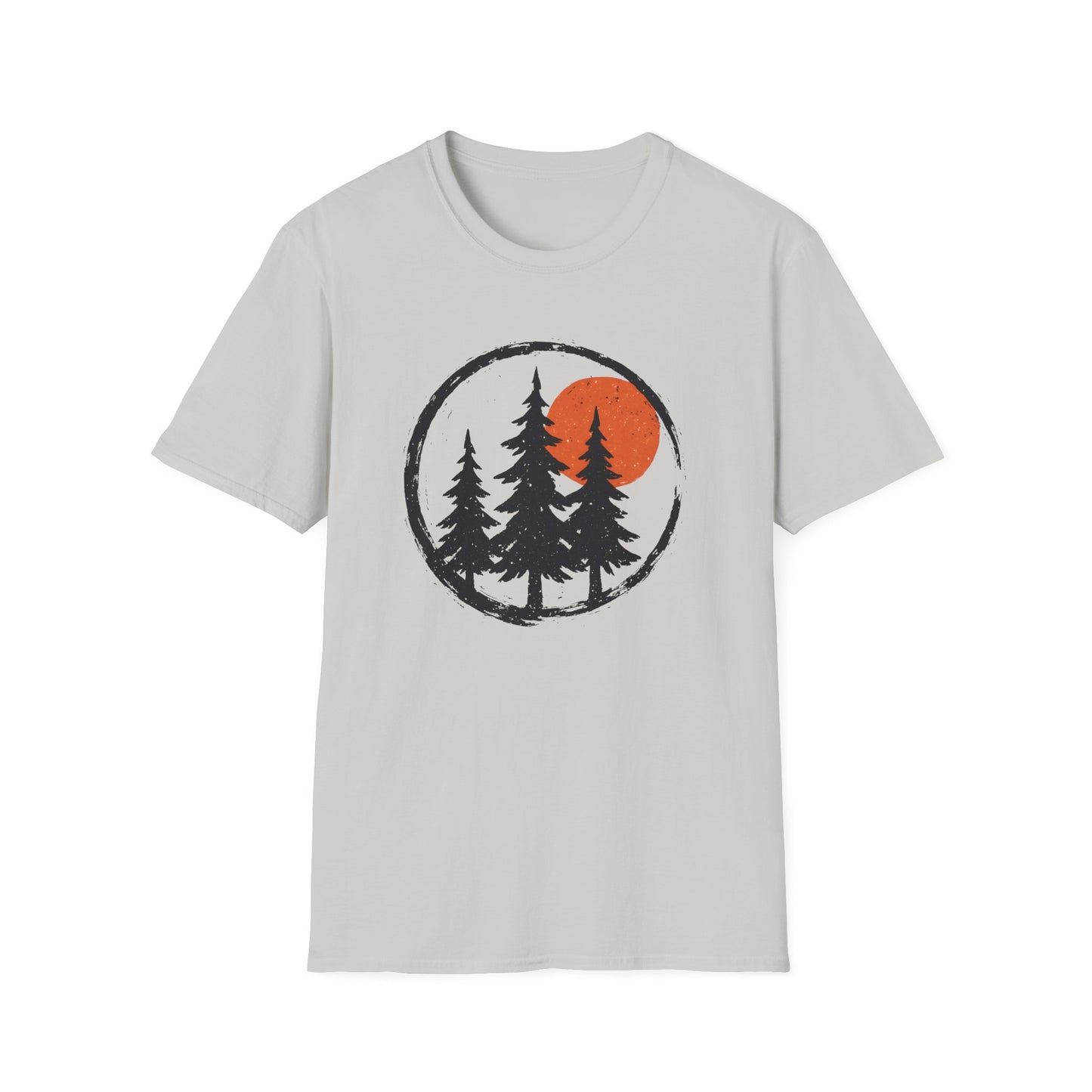 Sunset Pines Ink Stamp T-shirt