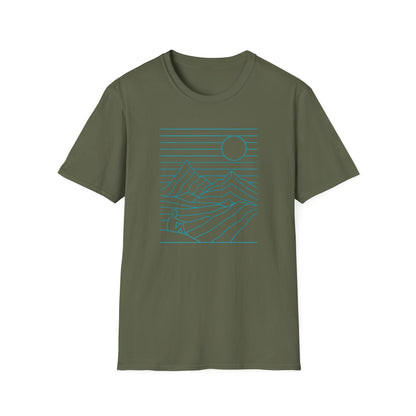 Notepad Line Landscape T-shirt