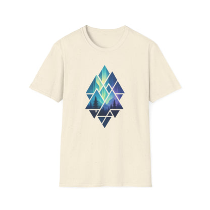 Geometric Diamond Aurora T-shirt