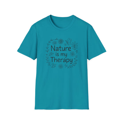 Nature Is My Therapy Minimalist T-shirt