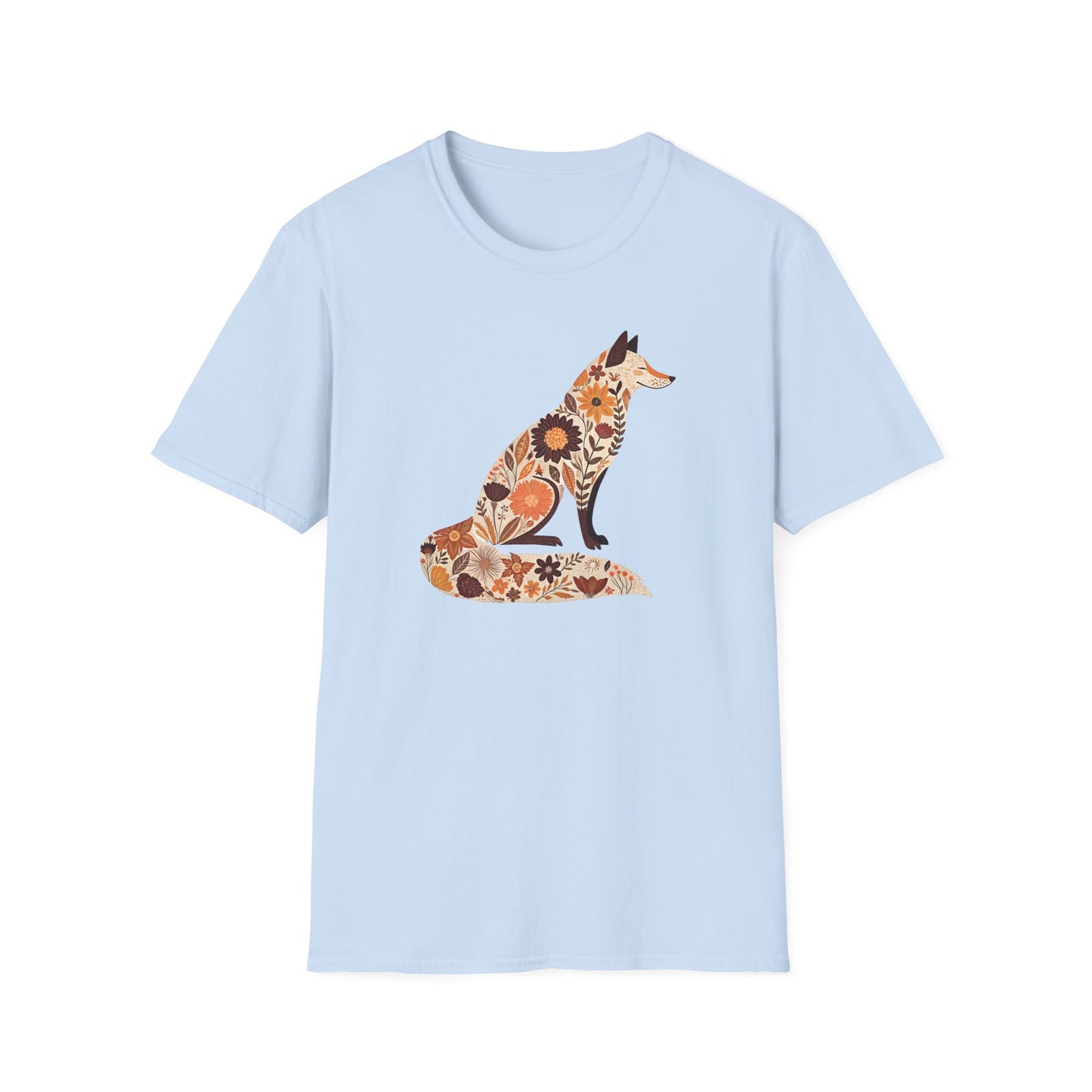 Fox Floral Pattern