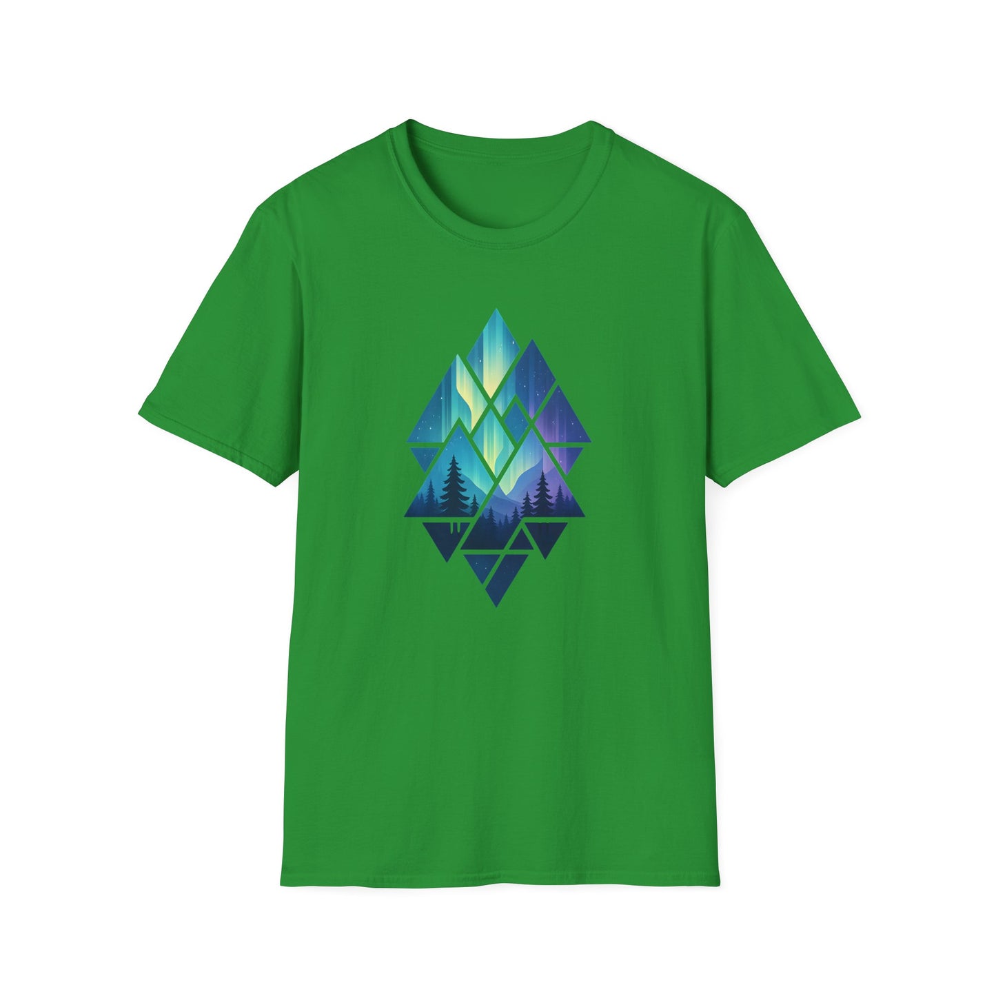 Geometric Diamond Aurora T-shirt