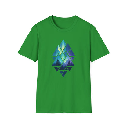 Geometric Diamond Aurora T-shirt