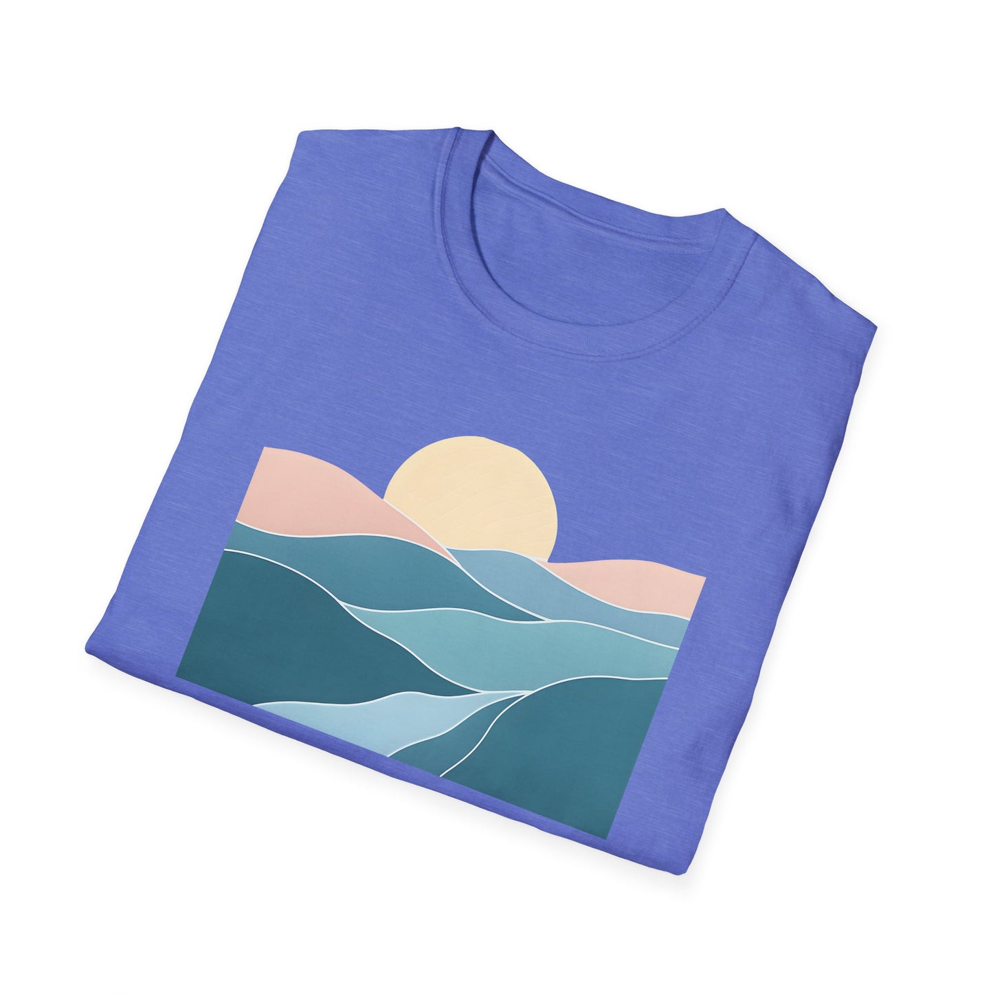 Sunset Over Rolling Hills T-shirt