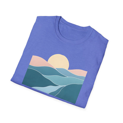 Sunset Over Rolling Hills T-shirt