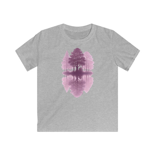 Children's Pink Forest Reflections T-shirt