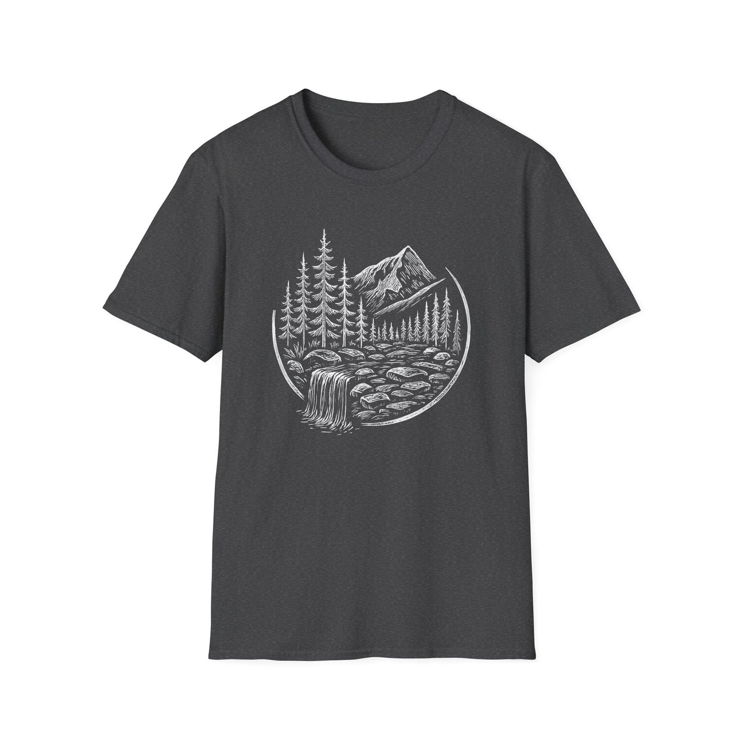 Whitescale Mountain River Escape T-shirt