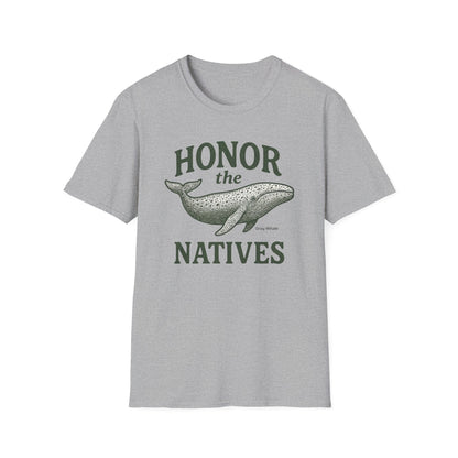 Honor The Natives Grey Whale
