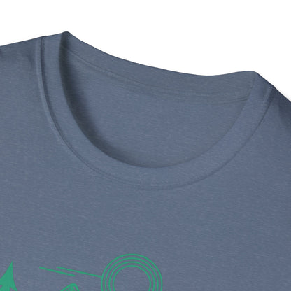Geometrical Landscape Teal