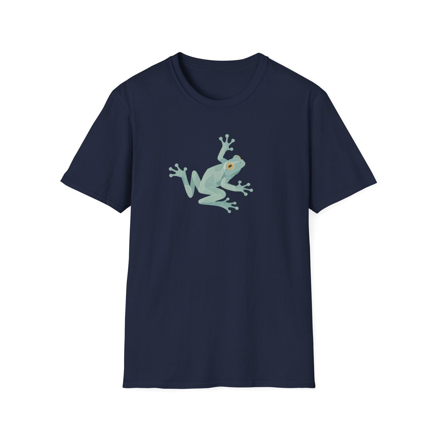 Geometric Frog Front and Back