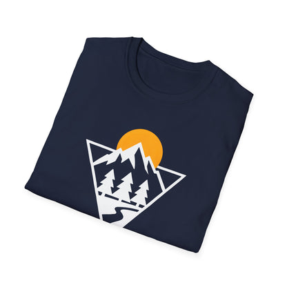Minimalist Diamond Mountain Valley T-shirt