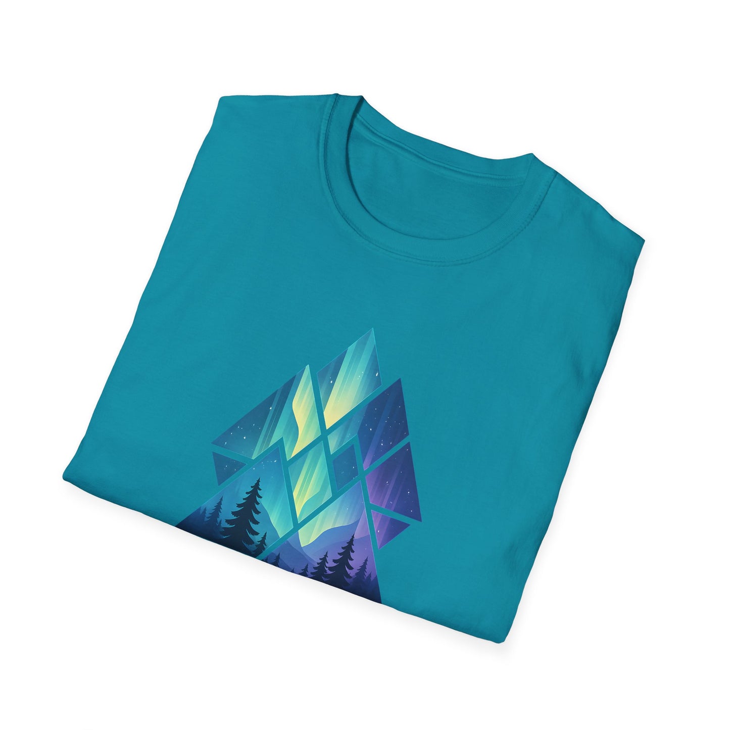 Geometric Diamond Aurora T-shirt