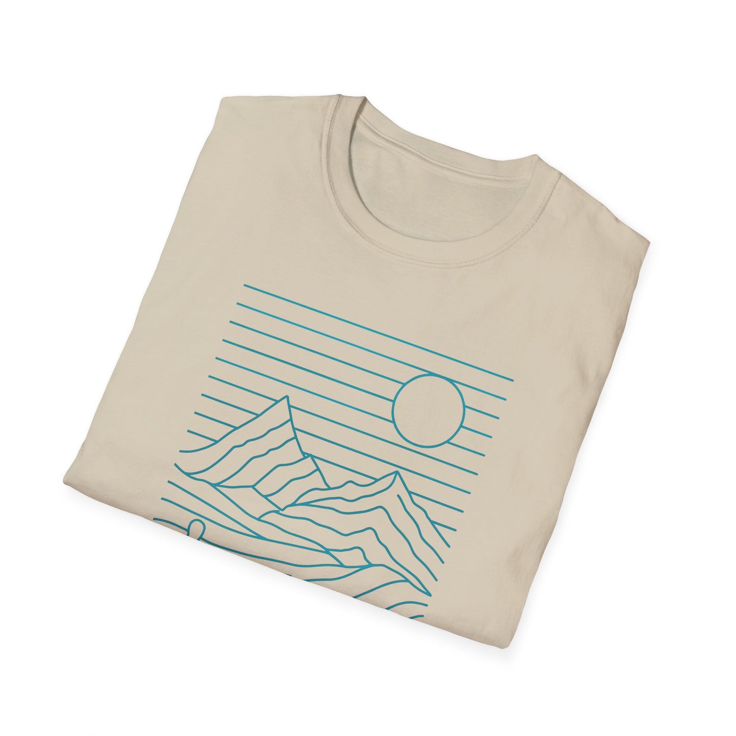 Notepad Line Landscape T-shirt