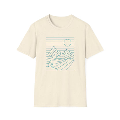 Notepad Line Landscape T-shirt
