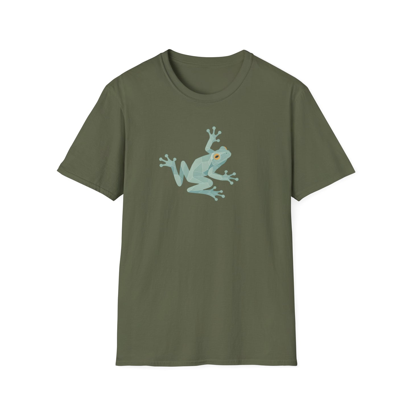 Geometric Frog Front and Back