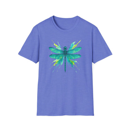 Dragonfly Teal Splash