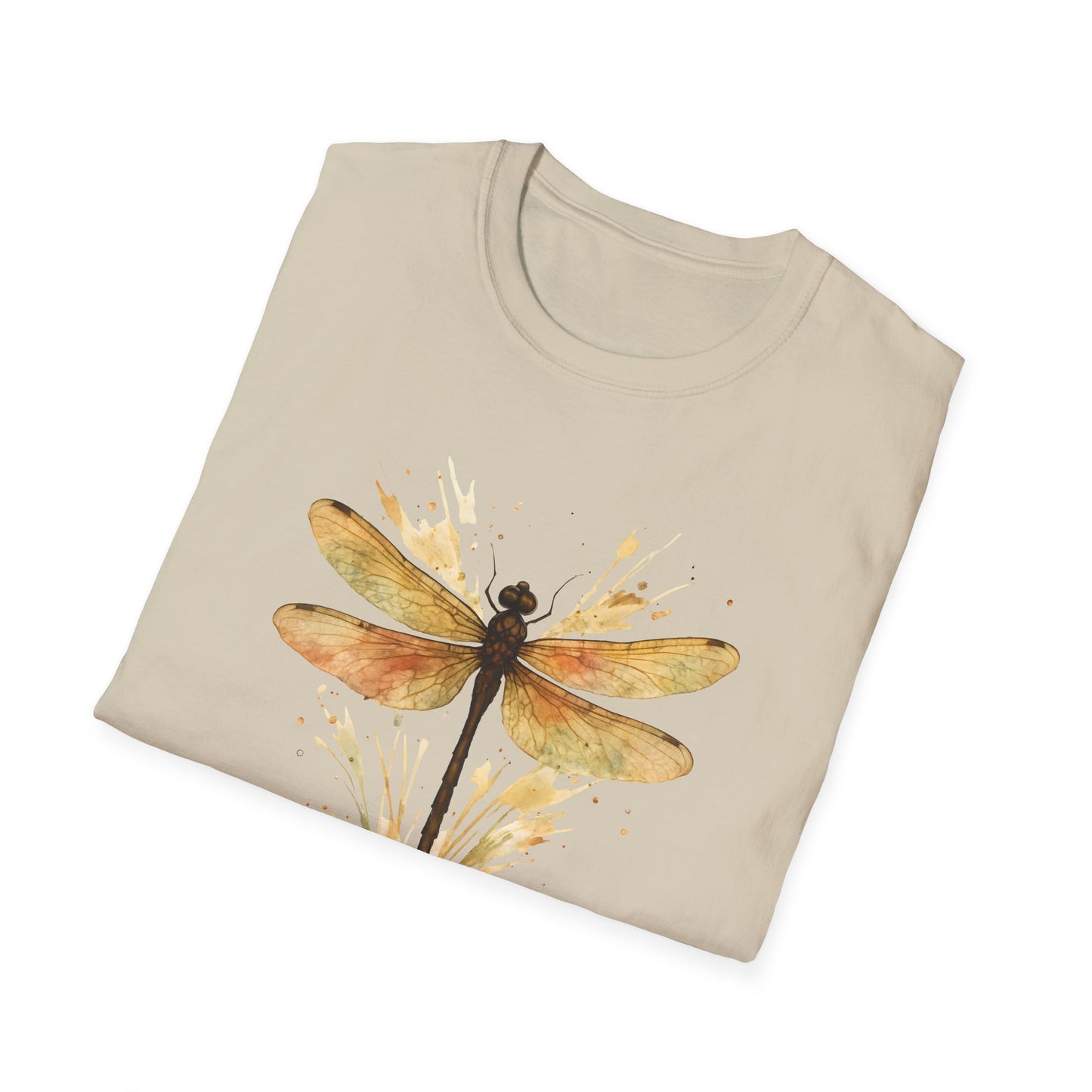 Dragonfly Gold Splash T-shirt