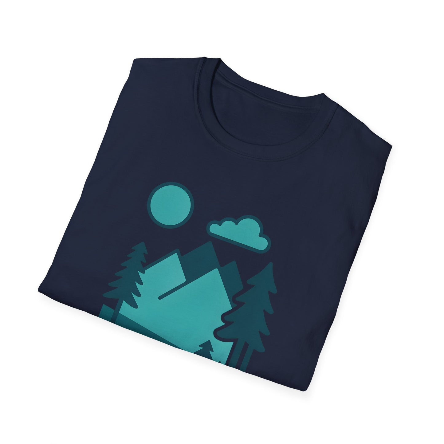 Minimalist Mountain Landscape T-shirt