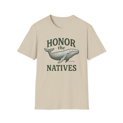 Honor The Natives Grey Whale