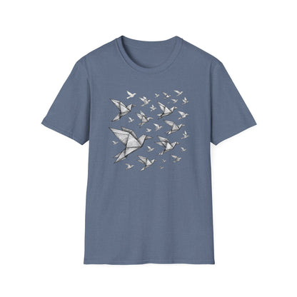 Origami Birds In Flight