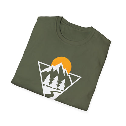 Minimalist Diamond Mountain Valley T-shirt