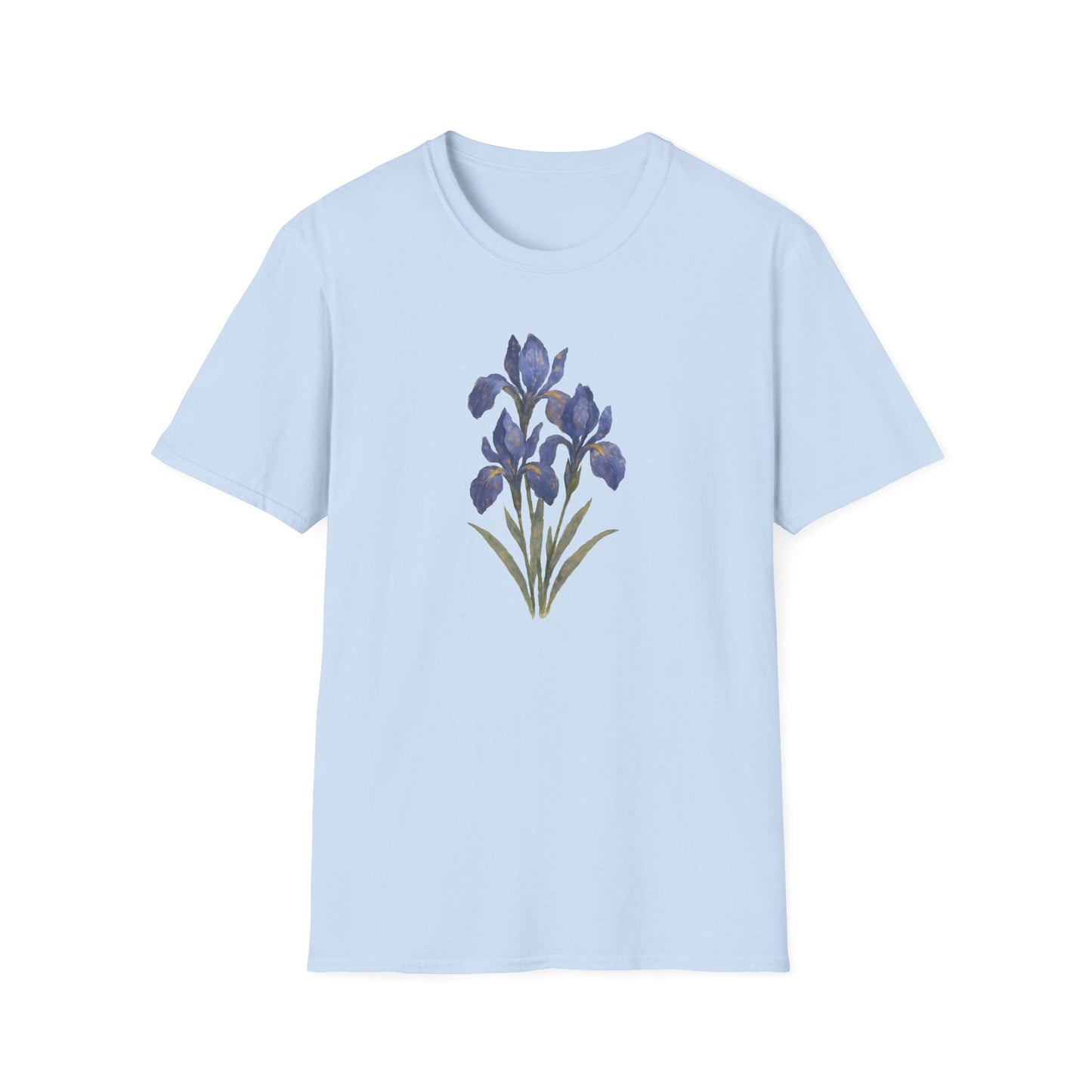 Blue Iris Portrait