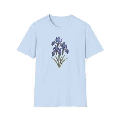 Blue Iris Portrait