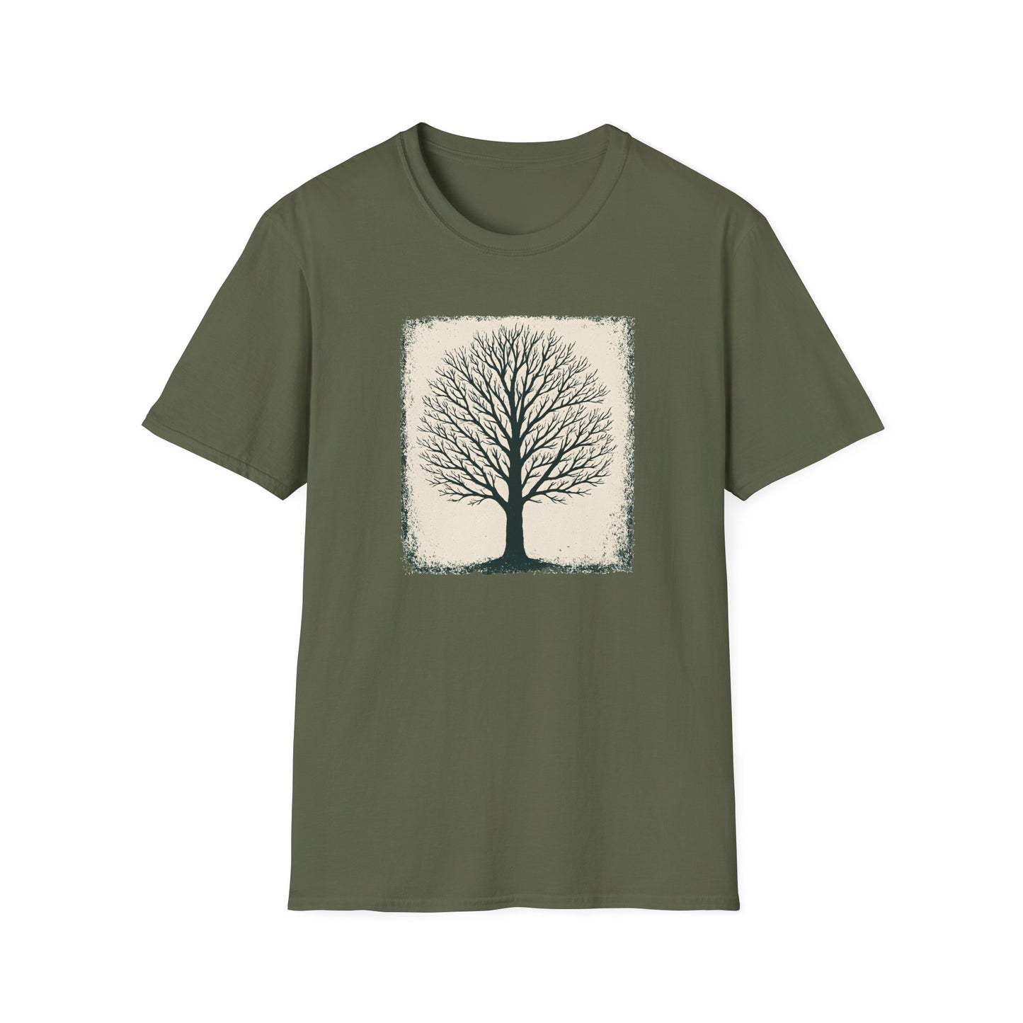 Bare Branch Tree Silhouette T-shirt