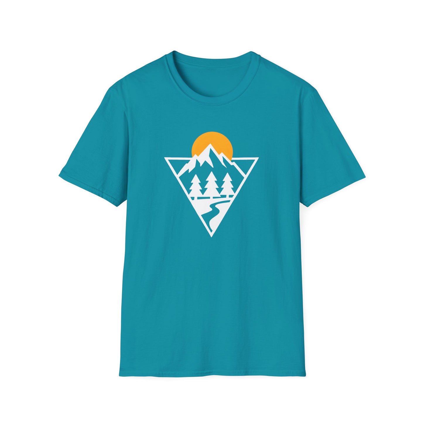 Minimalist Diamond Mountain Valley T-shirt