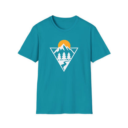 Minimalist Diamond Mountain Valley T-shirt
