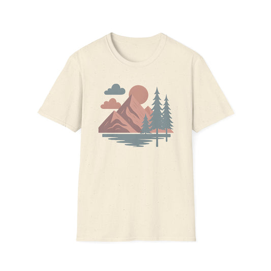 Mountain Landscape Serenity T-shirt