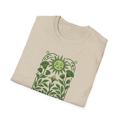 Serene Green Sunflower T-shirt