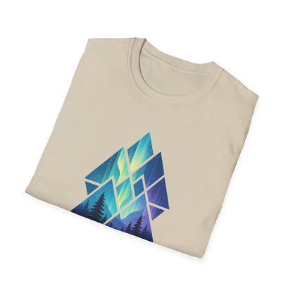 Geometric Diamond Aurora T-shirt