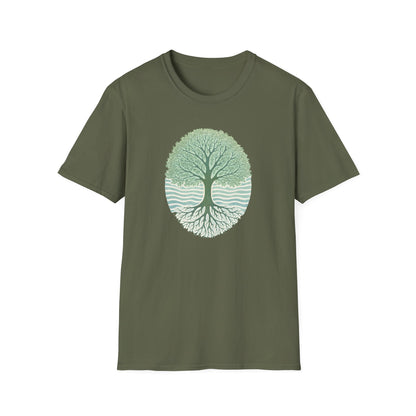 Roots Waves and Leaves T-shirt