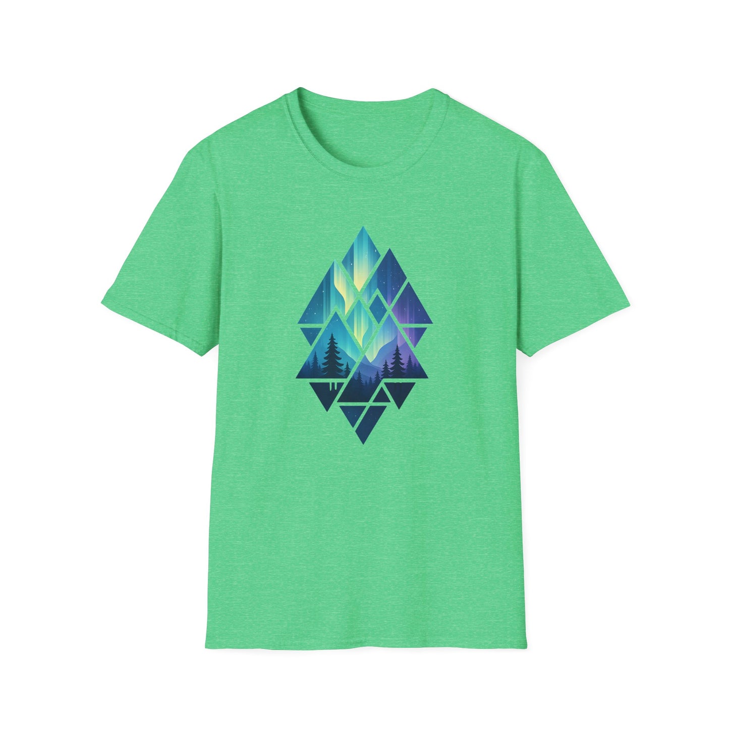 Geometric Diamond Aurora T-shirt