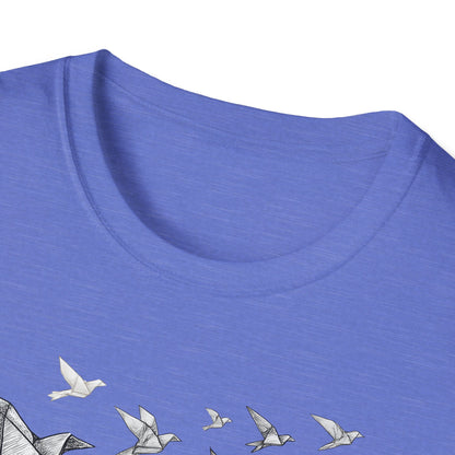 Origami Birds In Flight