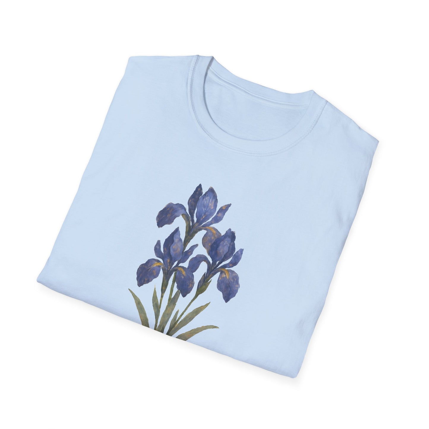 Blue Iris Portrait
