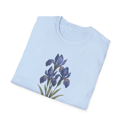 Blue Iris Portrait