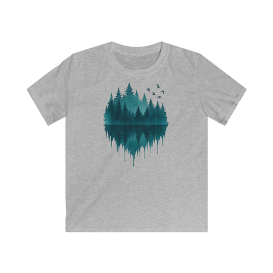 Children's Ink Drip Forest T-shirt