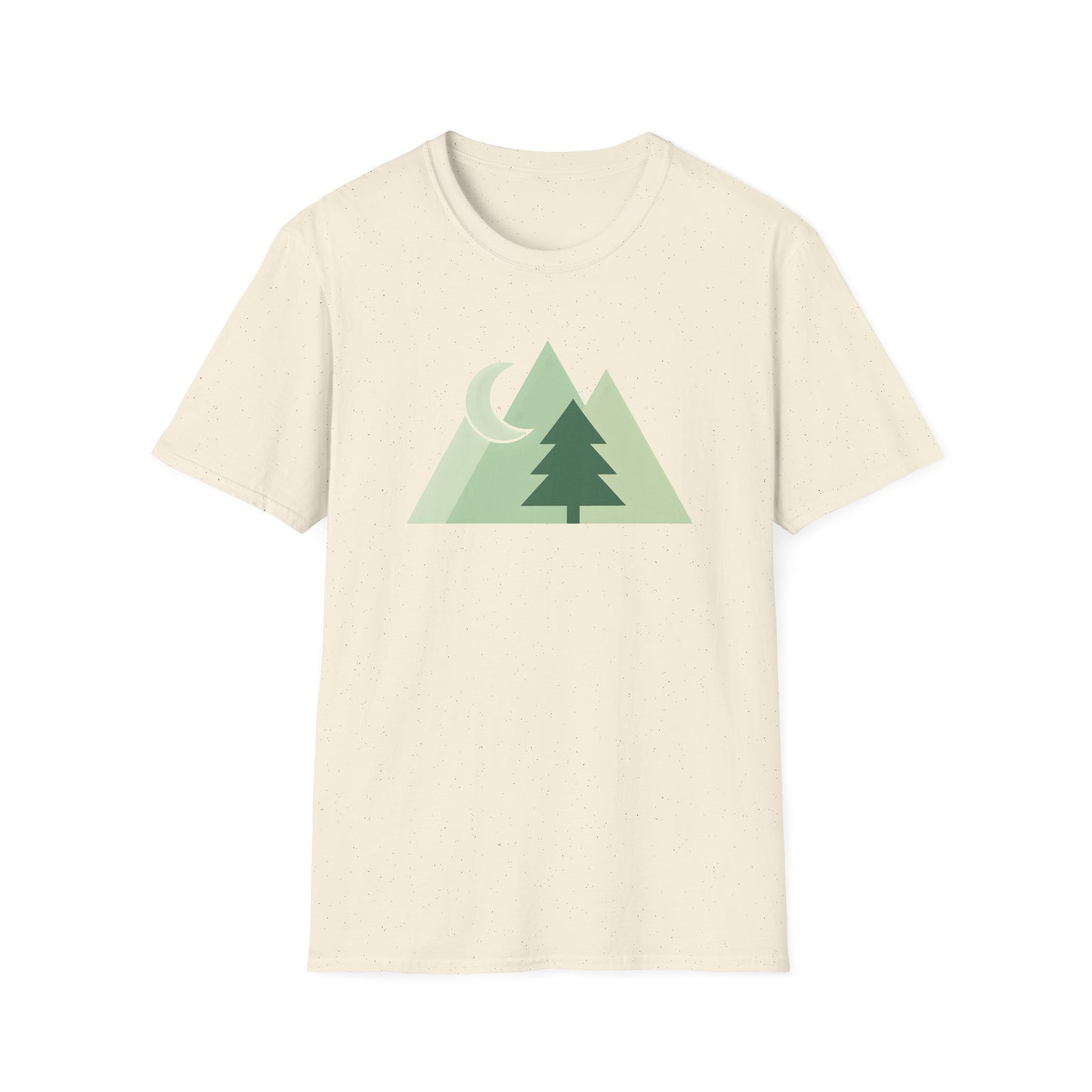 Greenscale Geometrical Mountains T-shirt