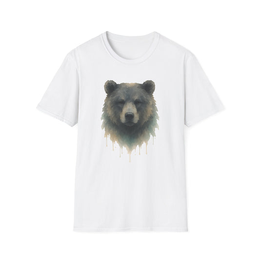 Bear Watercolor Portrait T-shirt