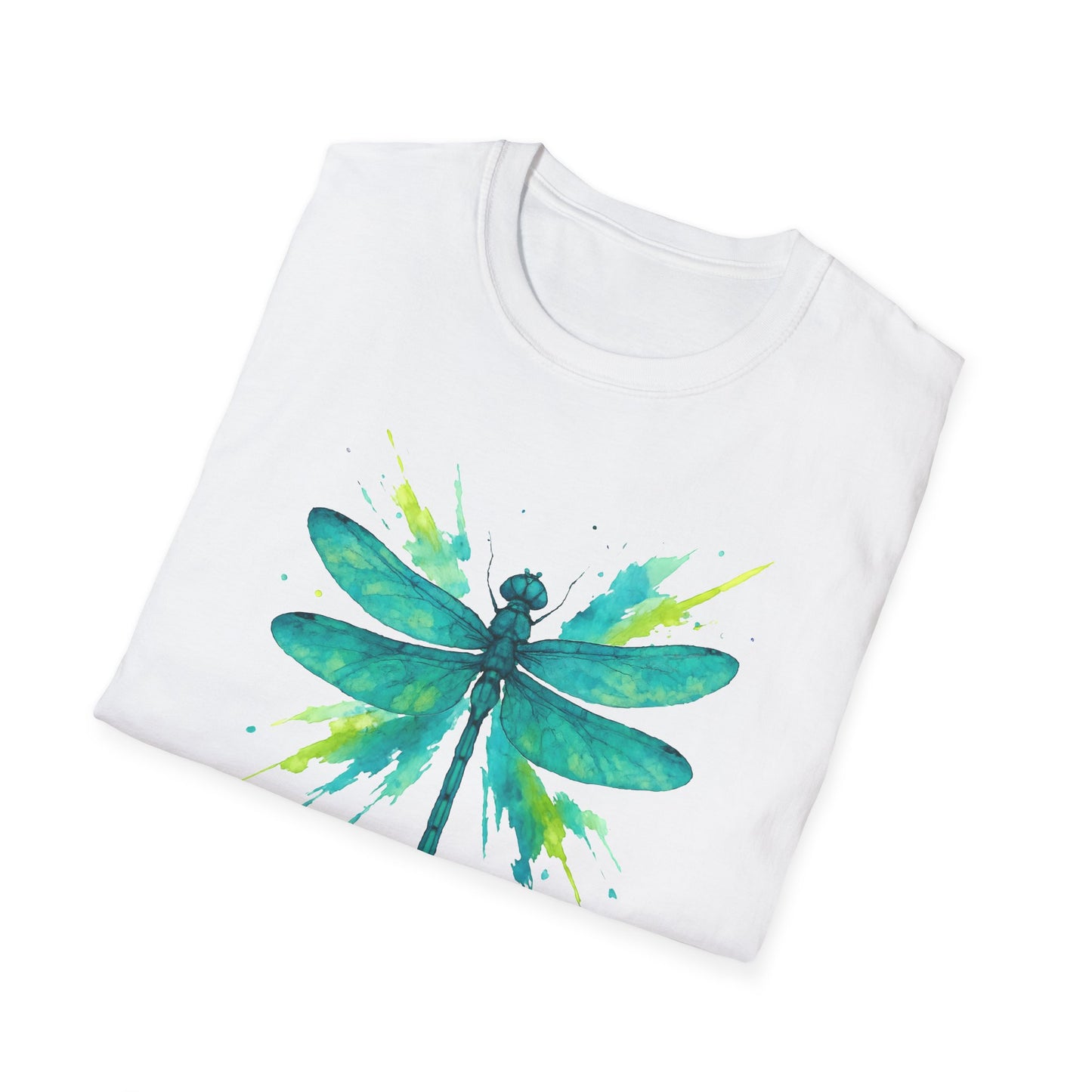 Dragonfly Teal Splash