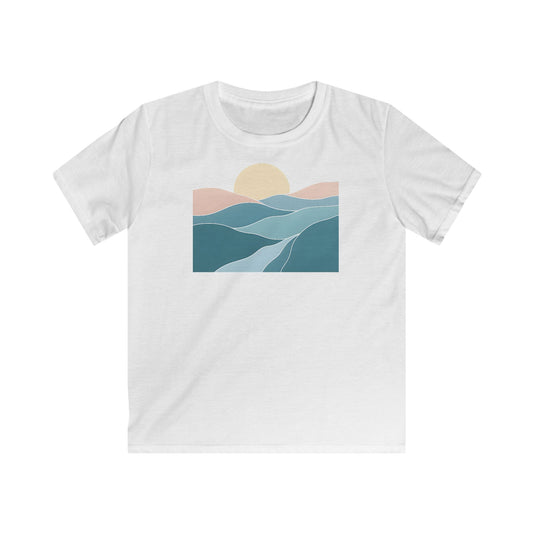 Children’s Sunset Over Rolling Hills T-shirt