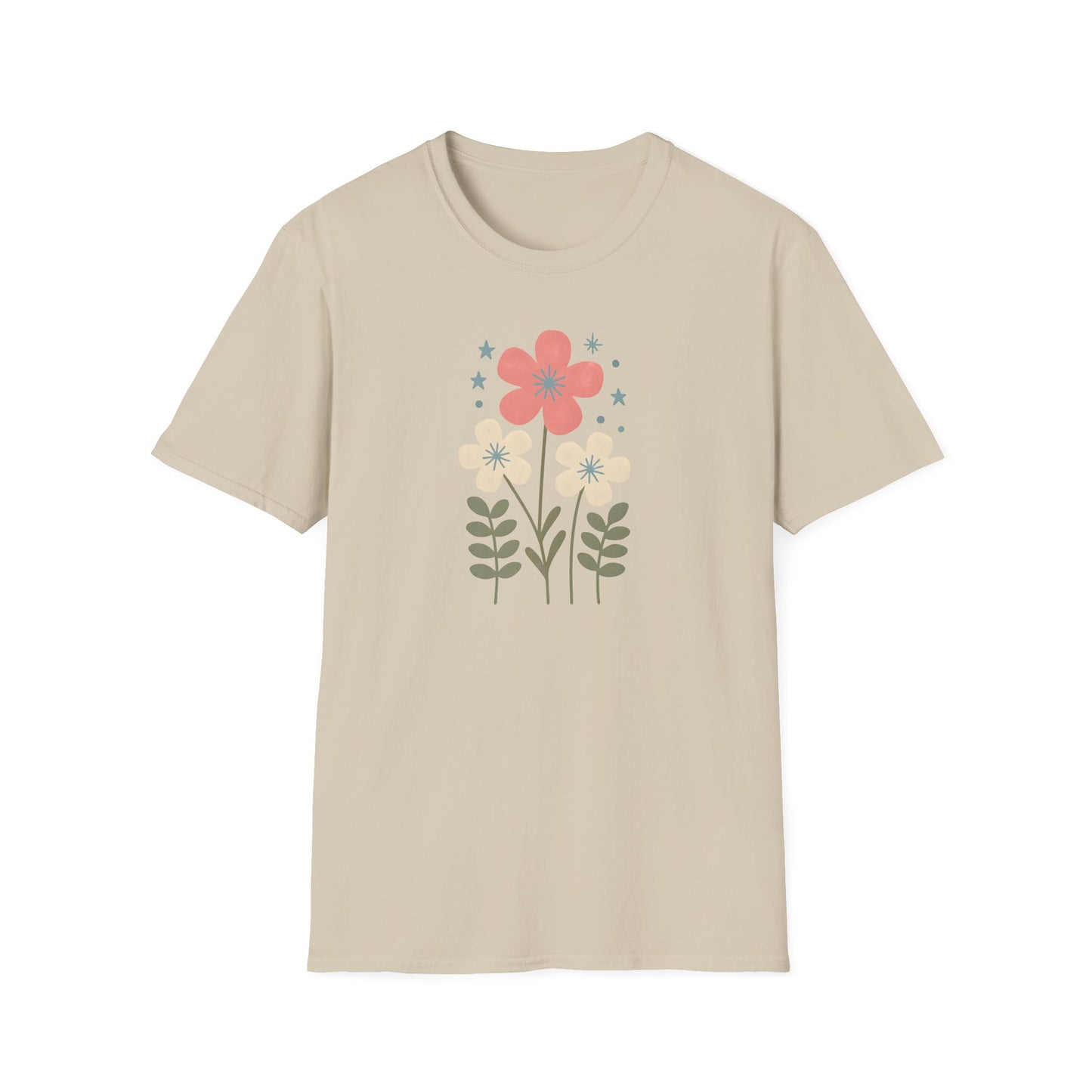 Stars and flowers Simple