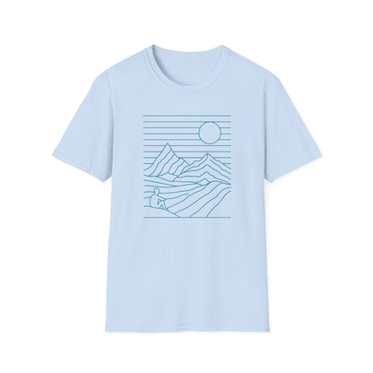 Notepad Line Landscape T-shirt