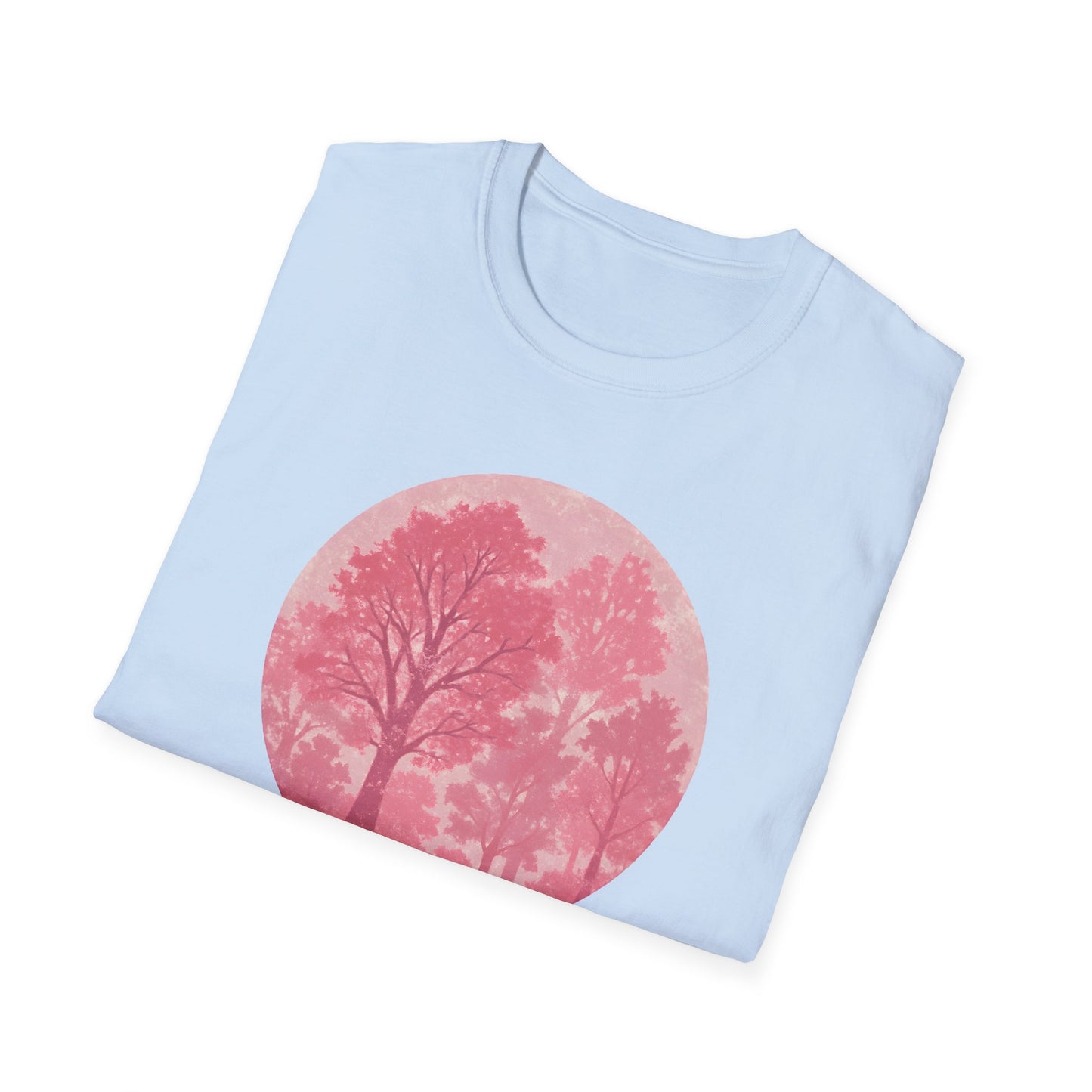 Forest Oil Painting Pinkscale