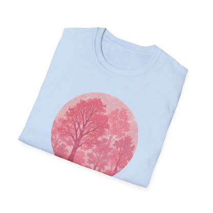 Forest Oil Painting Pinkscale