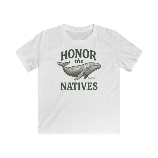 Children's Honor The Natives Grey Whale T-shirt